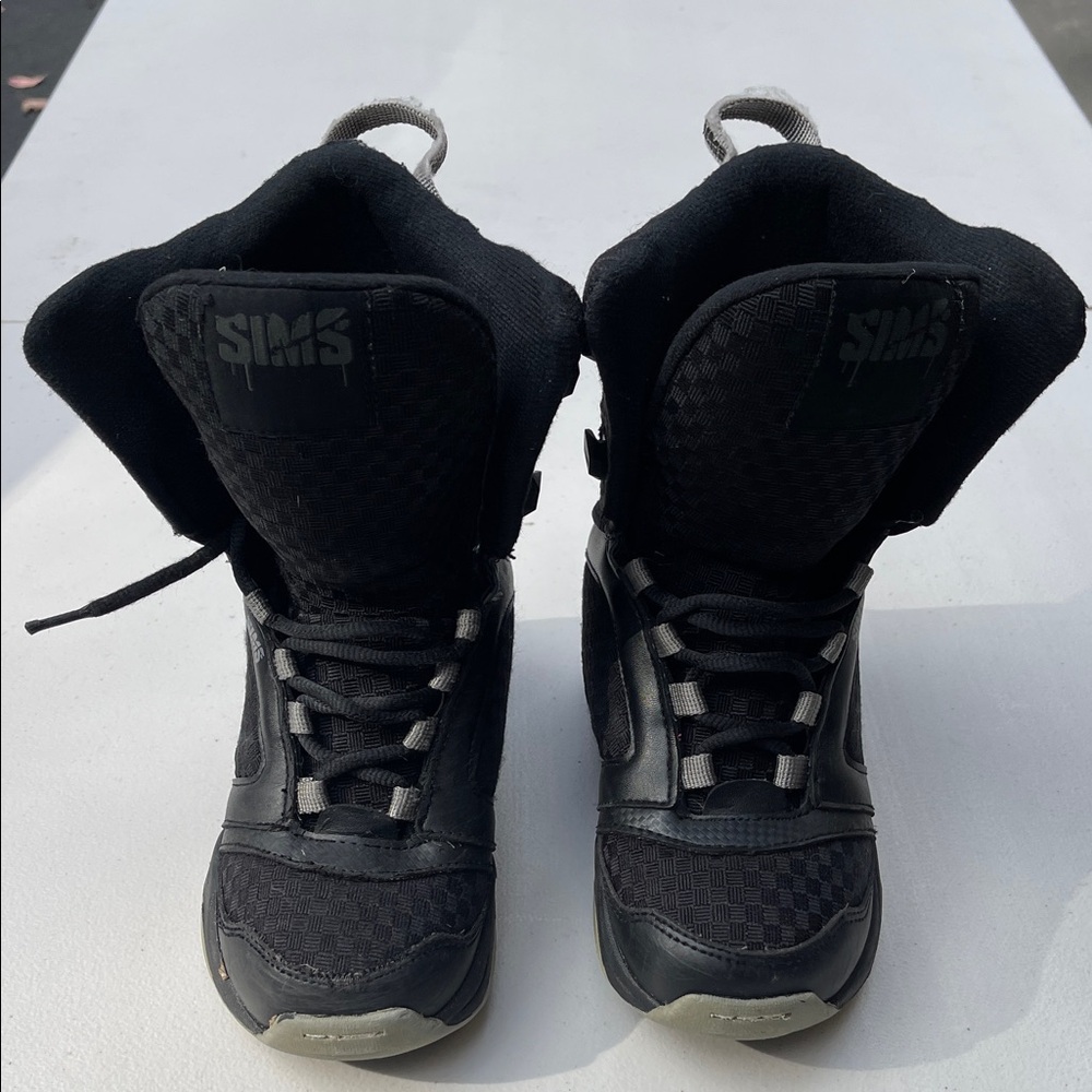 SIMS KIDS Black Snowboard Boots